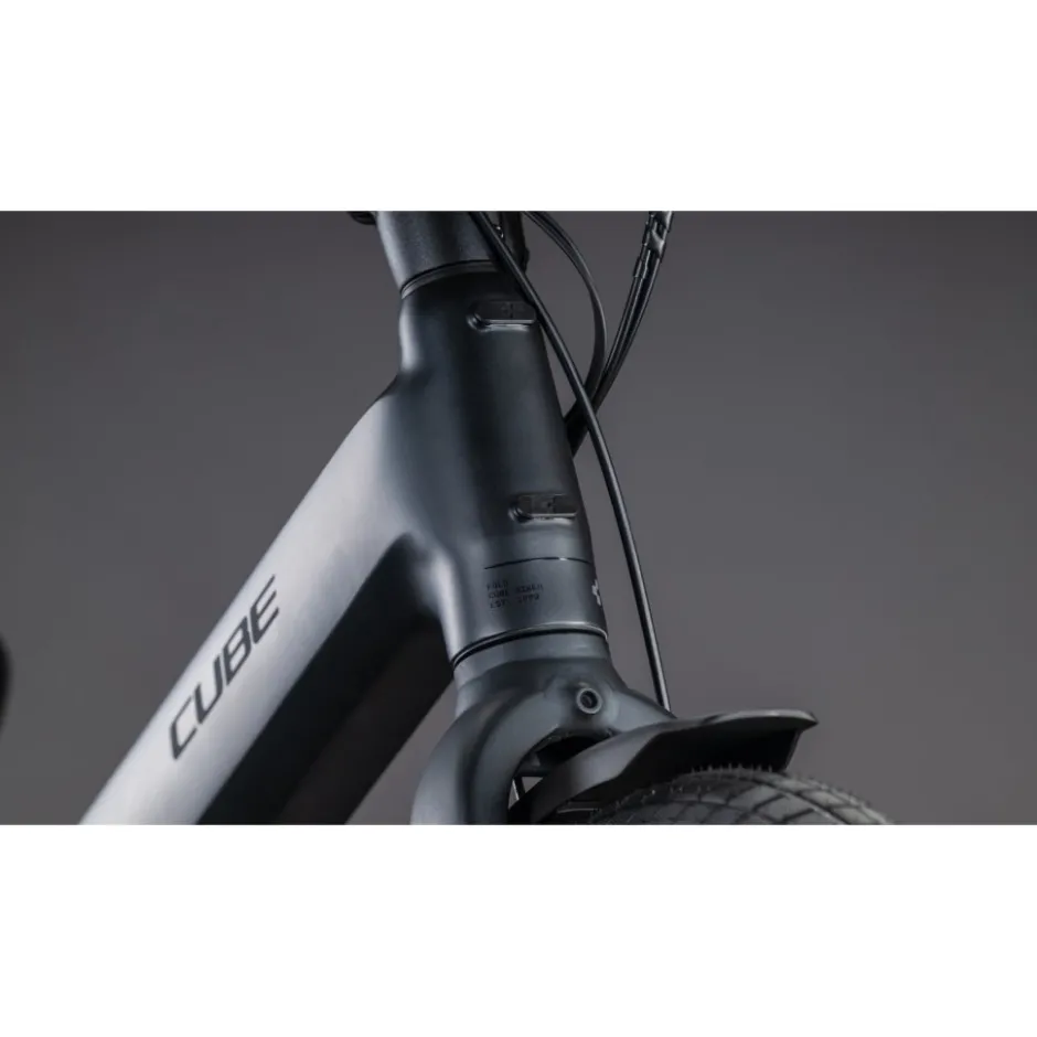 Elektrische Fietsen|Elektrische Vouwfietsen < CUBE FOLD HYBRID 545 - 20" E-Vouwfiets - 2026 - coal / reflex