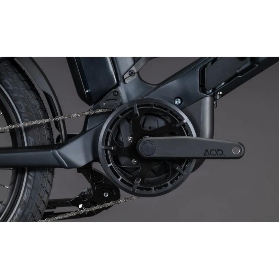 Elektrische Fietsen|Elektrische Vouwfietsen < CUBE FOLD HYBRID 545 - 20" E-Vouwfiets - 2026 - coal / reflex