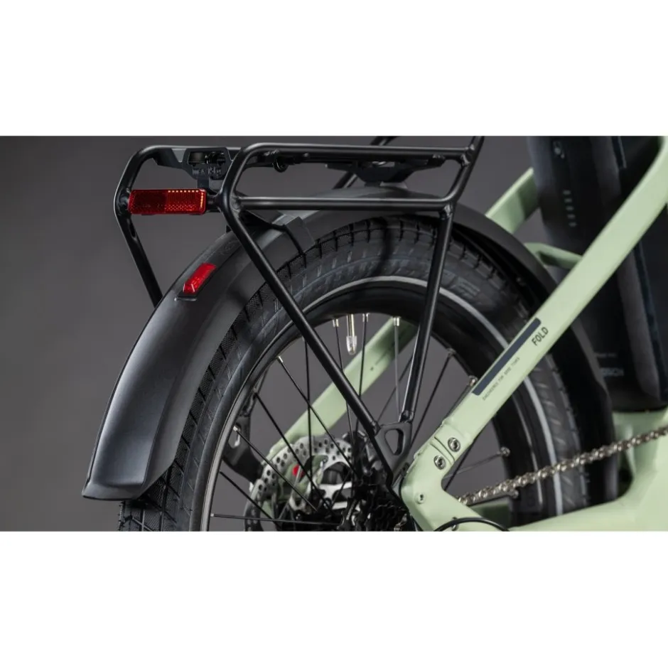 Elektrische Fietsen|Elektrische Vouwfietsen < CUBE FOLD HYBRID 545 - 20" E-Vouwfiets - 2026 - pea / reflex