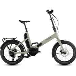 Elektrische Fietsen|Elektrische Vouwfietsen < CUBE FOLD HYBRID 545 - 20" E-Vouwfiets - 2026 - pea / reflex