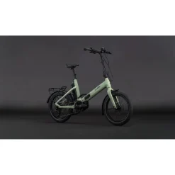 Elektrische Fietsen|Elektrische Vouwfietsen < CUBE FOLD HYBRID 545 - 20" E-Vouwfiets - 2026 - pea / reflex