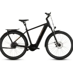 CUBE KATHMANDU HYBRID Comfort SLX 800 - Trekking E-Bike - 2026 - solareclipse / gold
