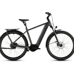 CUBE KATHMANDU HYBRID Comfort Pro 800 - Trekking E-Bike - 2026 - slabgrey / black