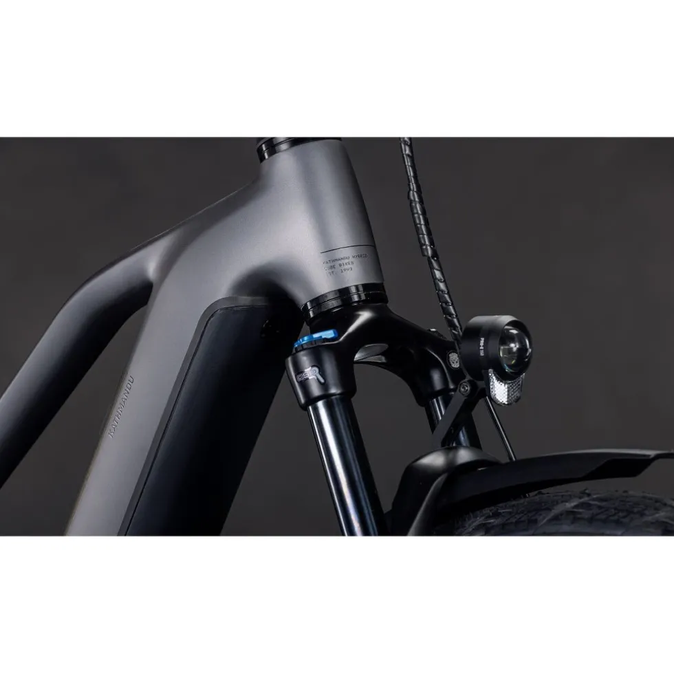 CUBE KATHMANDU HYBRID Comfort Pro 800 - Trapeze - Trekking E-Bike - 2026 - slabgrey / black