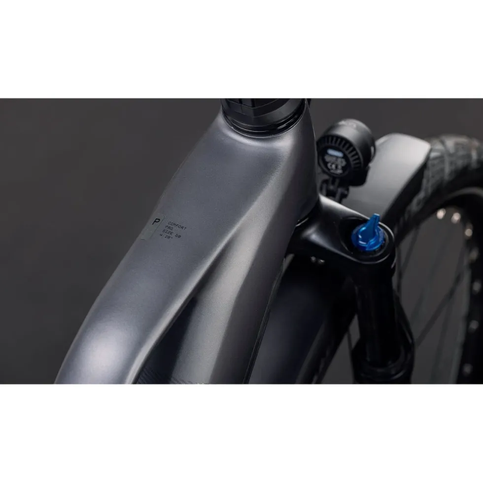CUBE KATHMANDU HYBRID Comfort Pro 800 - Trapeze - Trekking E-Bike - 2026 - slabgrey / black
