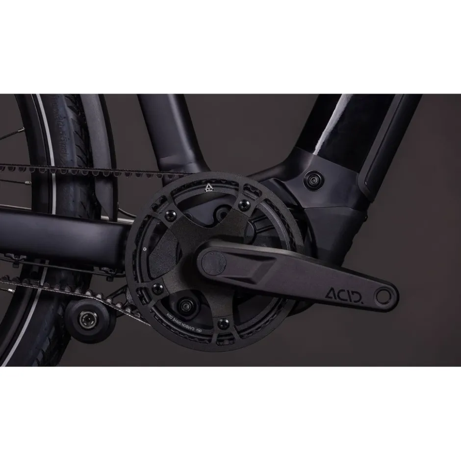 Elektrische Fietsen < CUBE KATHMANDU HYBRID Comfort SLX 800 - Trapeze - Trekking E-Bike - 2026 - solareclipse / gold