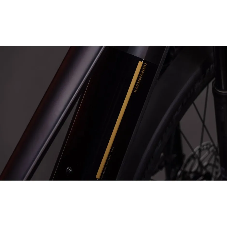 Elektrische Fietsen < CUBE KATHMANDU HYBRID Comfort SLX 800 - Trapeze - Trekking E-Bike - 2026 - solareclipse / gold