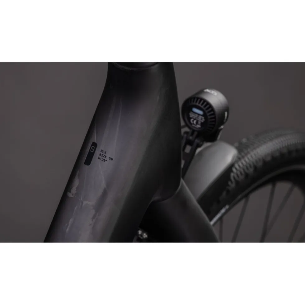 CUBE KATHMANDU HYBRID C:62 SLX 400X - Easy Entry - Carbon Trekking E-Bike - 2026 - liquidblack / bluedust
