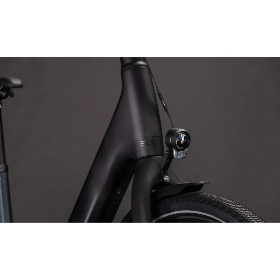 CUBE KATHMANDU HYBRID C:62 SLX 400X - Easy Entry - Carbon Trekking E-Bike - 2026 - liquidblack / bluedust
