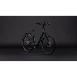 CUBE KATHMANDU HYBRID C:62 SLX 400X - Easy Entry - Carbon Trekking E-Bike - 2026 - liquidblack / bluedust