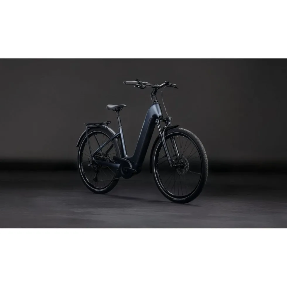 CUBE KATHMANDU HYBRID ONE 800 - Easy Entry - Trekking E-Bike - 2026 - metallicgrey / grey