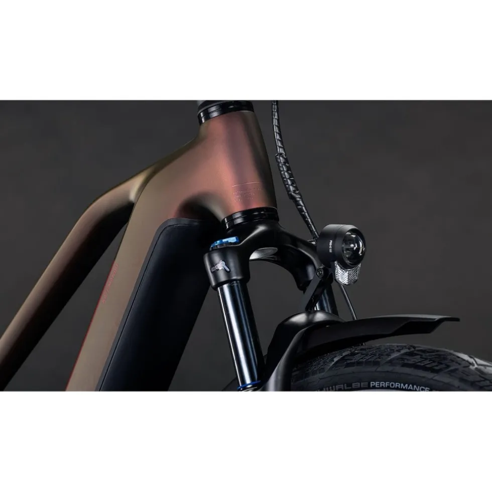 CUBE KATHMANDU HYBRID Pro 800 - Trapeze - Trekking E-Bike - 2026 - sunglow / chrome