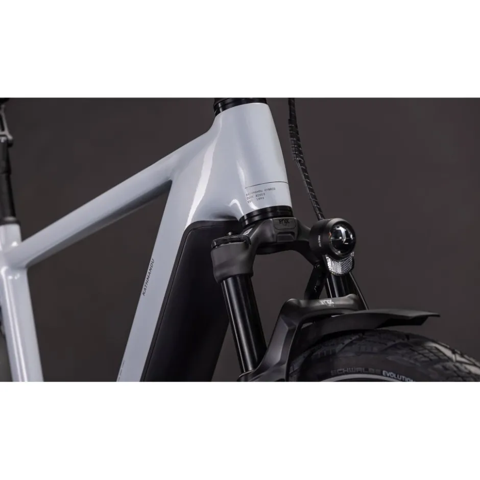 Elektrische Fietsen < CUBE KATHMANDU HYBRID SLX 800 - Trekking E-Bike - 2026 - foggrey / grey