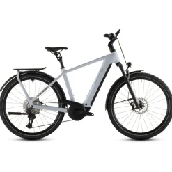 Elektrische Fietsen < CUBE KATHMANDU HYBRID SLX 800 - Trekking E-Bike - 2026 - foggrey / grey