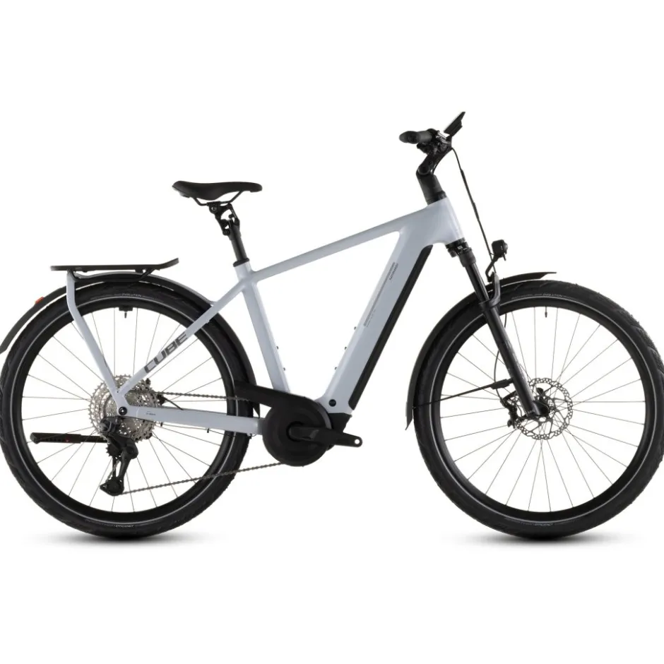 Elektrische Fietsen < CUBE KATHMANDU HYBRID SLX 800 - Trekking E-Bike - 2026 - foggrey / grey