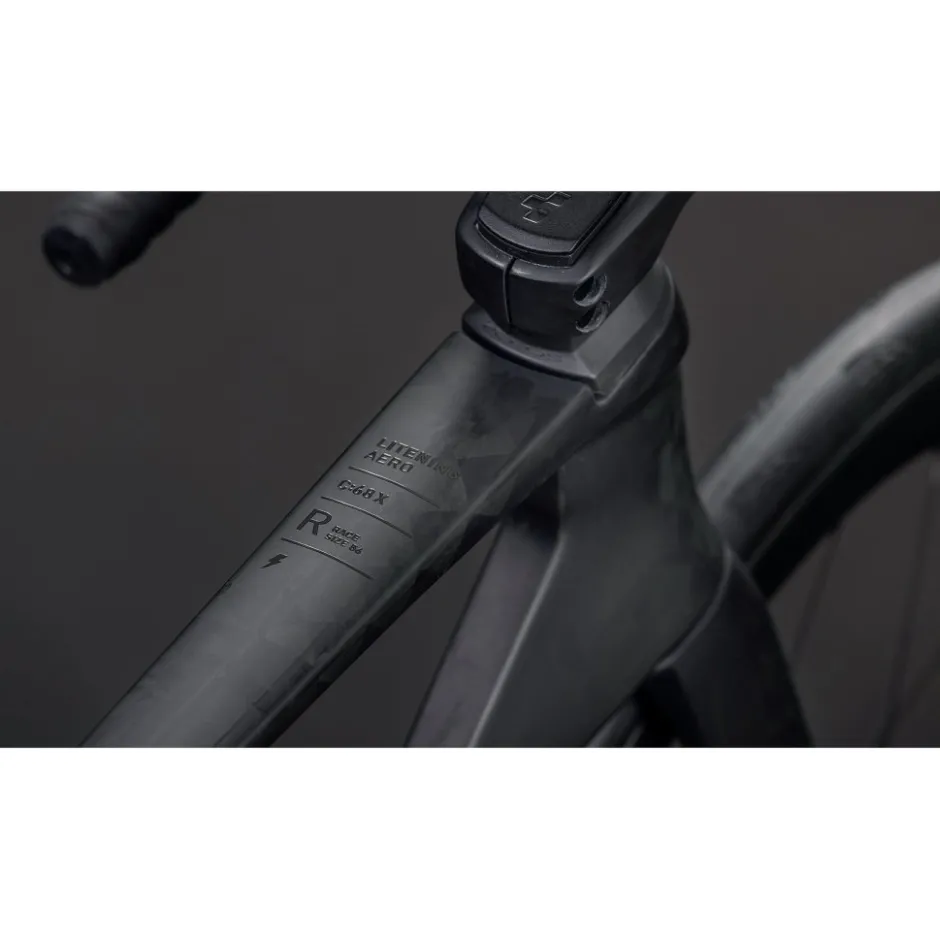 Aero Racefietsen < CUBE LITENING AERO C:68X Race - Carbon Racefiets - 2026 - blackline