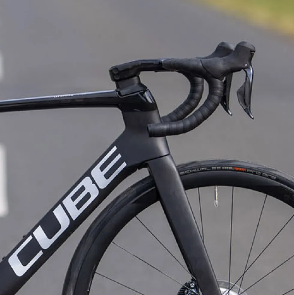 CUBE Litening C:68X Integrated Handlebar / Stem - Carbon - black