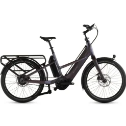 CUBE LONGTAIL HYBRID Comfort 800 - Elektrische Bakfiets - 2026 - mineralgrey / reflex