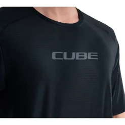 Mtb-Shirts < CUBE TB Functiona Heren hirt et korte ouwen - zwart