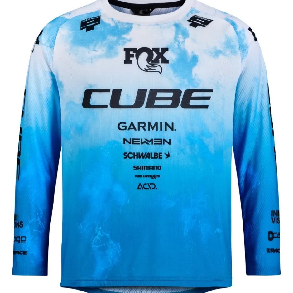 Shirts Kinderen|Mtb-Shirts < CUBE TB ROOKIE X Actiontea Fietsshirt et ange ouwen Kinderen - topas bue