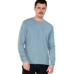 Mtb-Shirts < CUBE TB oft Touch Round Neck Fiethirt et ange ouwen Heren - bauw