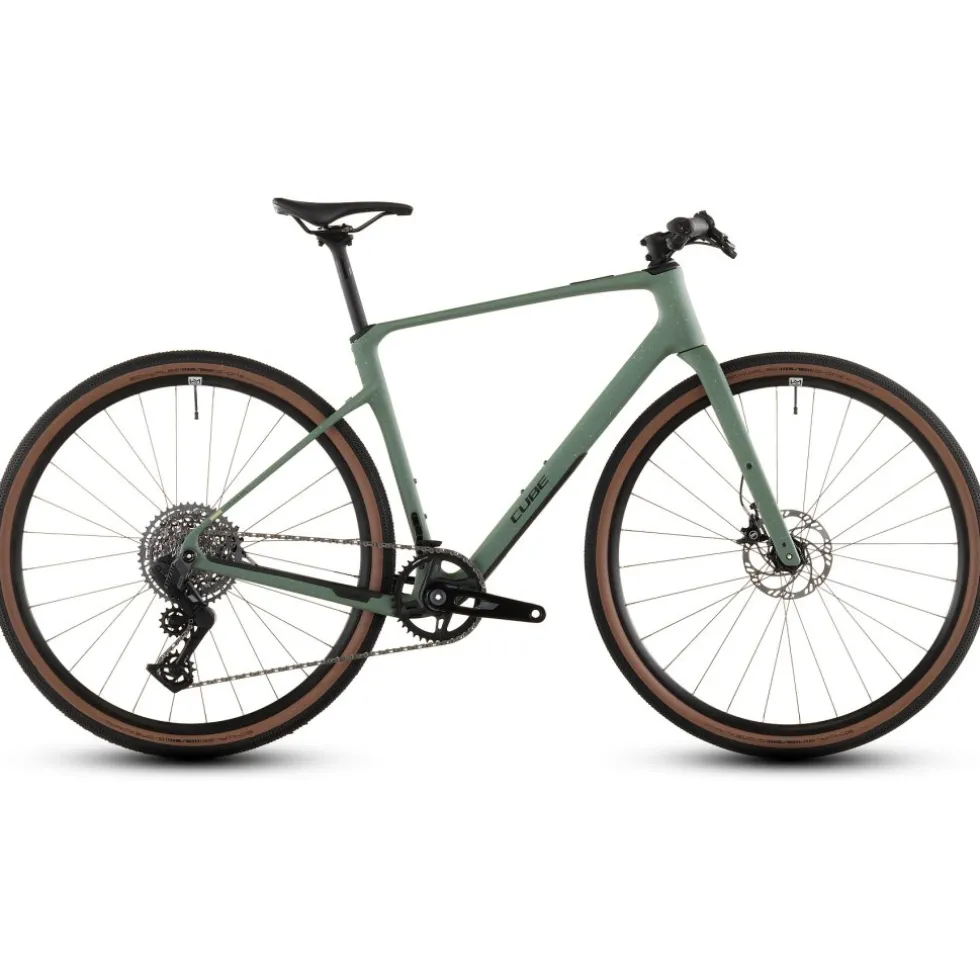 CUBE NULANE C:62 SLT - Carbon Fitnessfiets - 2026 - greensmoothie / green