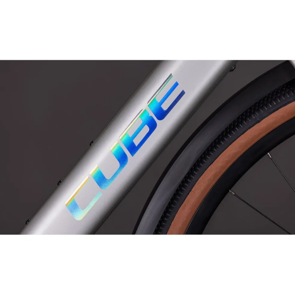 CUBE NULANE HYBRID C:62 Race 400X FE - Carbon Fitness E-Bike - 2026 - sleekgrey / prism