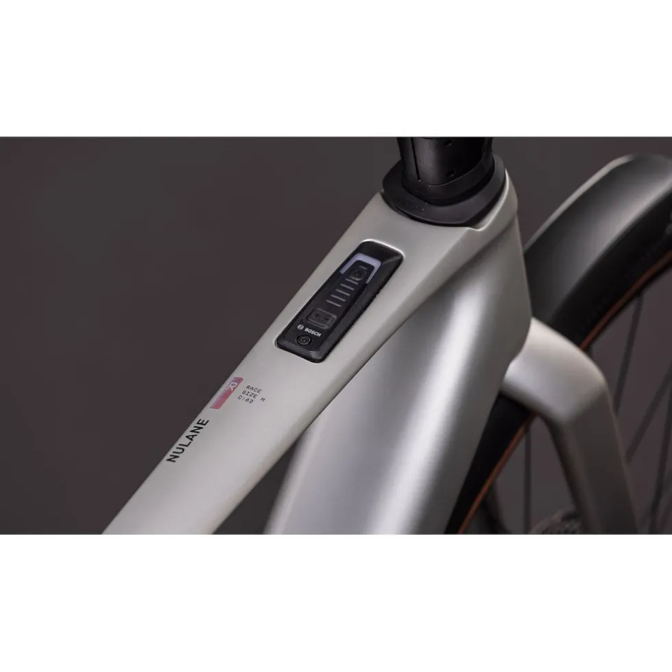CUBE NULANE HYBRID C:62 Race 400X FE - Carbon Fitness E-Bike - 2026 - sleekgrey / prism