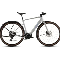 CUBE NULANE HYBRID C:62 Race 400X FE - Carbon Fitness E-Bike - 2026 - sleekgrey / prism