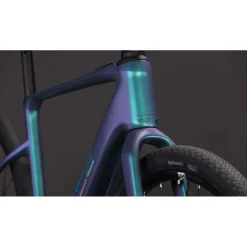 CUBE NULANE HYBRID C:62 SLX 400X - Carbon Fitness E-Bike - 2026 - polarlight / prism