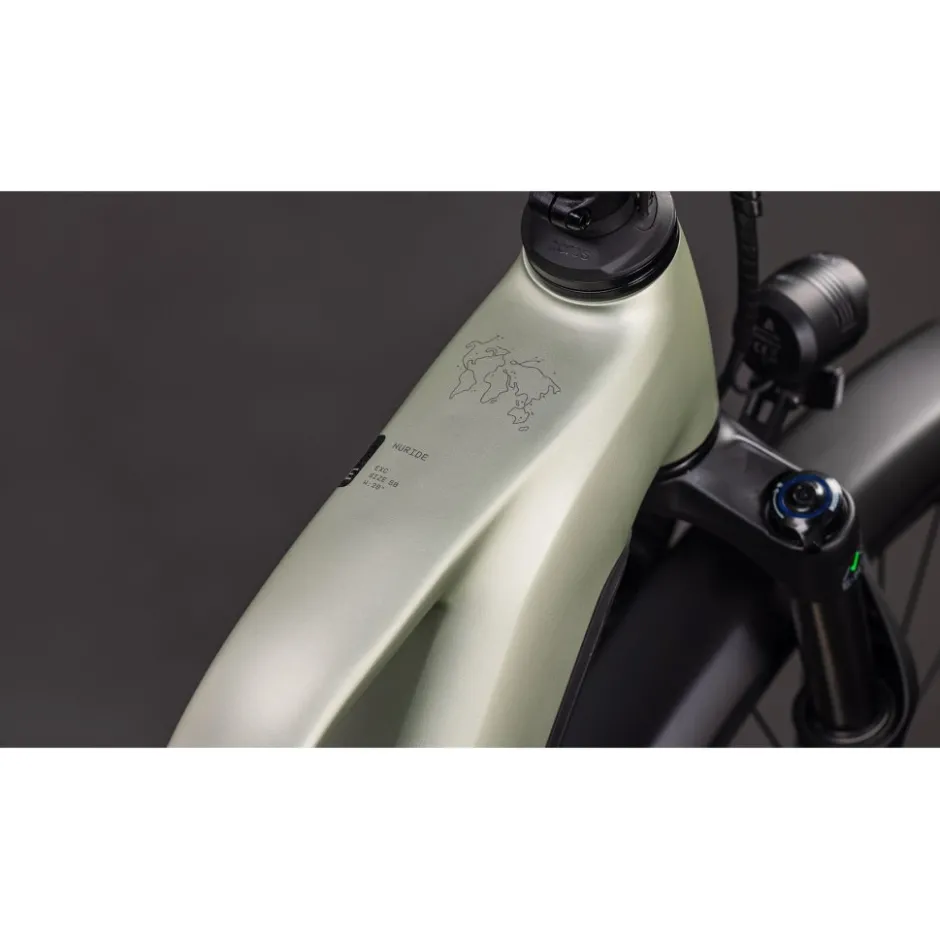Elektrische Fietsen < CUBE NURIDE HYBRID EXC 800 - Trapeze - E-Bike - 2026 - lemongrass / reflex