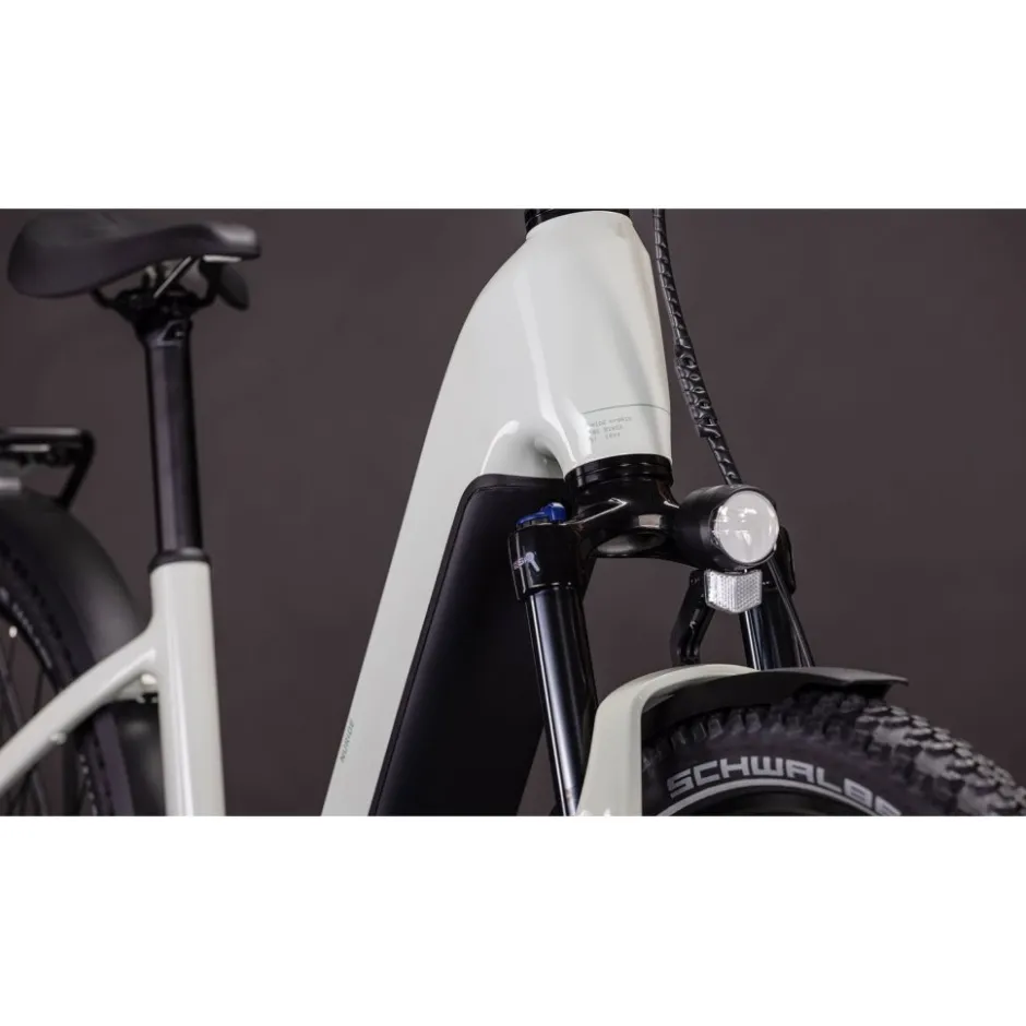 Elektrische Fietsen < CUBE NURIDE HYBRID Performance 600 - Easy Entry - E-Bike - 2026 - desertstone / grey