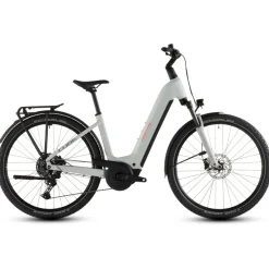 Elektrische Fietsen < CUBE NURIDE HYBRID Performance 600 - Easy Entry - E-Bike - 2026 - desertstone / grey