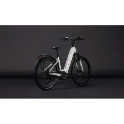 Elektrische Fietsen < CUBE NURIDE HYBRID Performance 600 - Easy Entry - E-Bike - 2026 - desertstone / grey