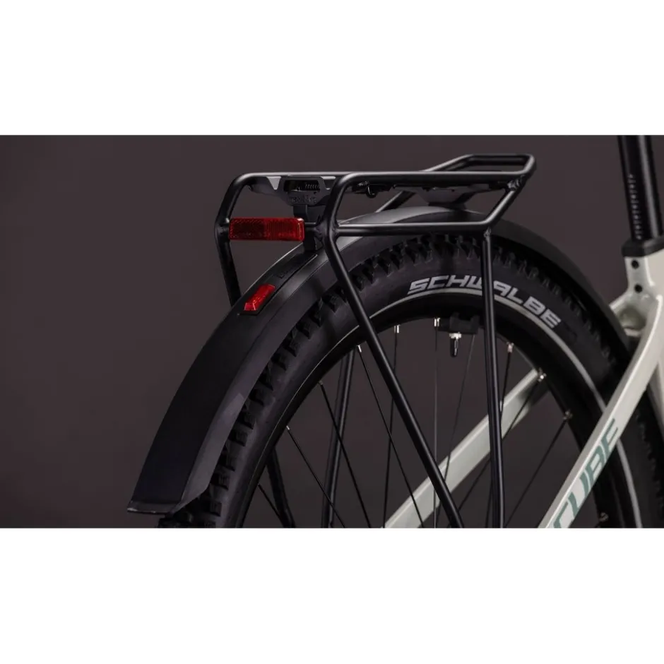 Elektrische Fietsen < CUBE NURIDE HYBRID Performance 600 - Easy Entry - E-Bike - 2026 - desertstone / grey