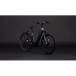 CUBE NURIDE HYBRID Performance 600 - Easy Entry - E-Bike - 2026 - slabgrey / black