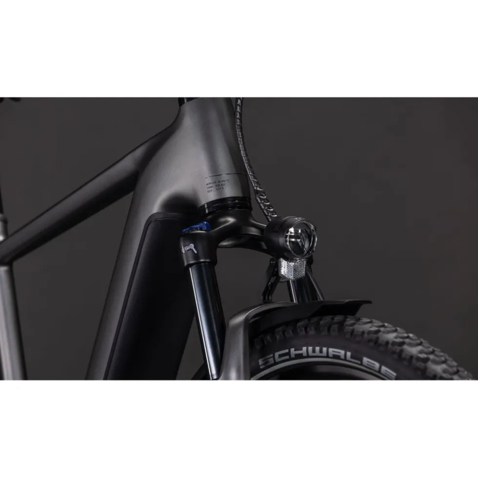 CUBE NURIDE HYBRID Performance 600 - E-Bike - 2026 - slabgrey / black