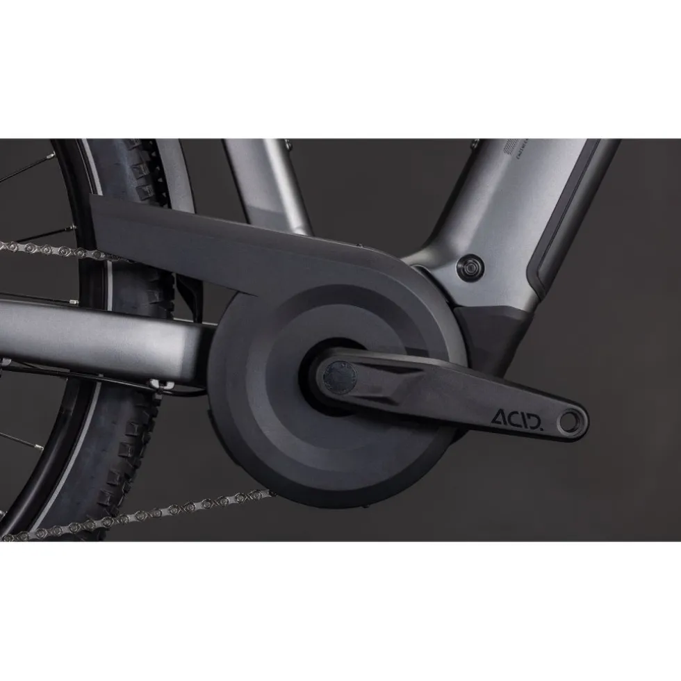 CUBE NURIDE HYBRID Performance 600 - E-Bike - 2026 - slabgrey / black