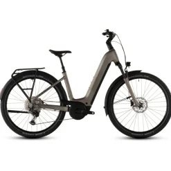 CUBE NURIDE HYBRID Pro 600 - Easy Entry - E-Bike - 2026 - flashstone / chrome
