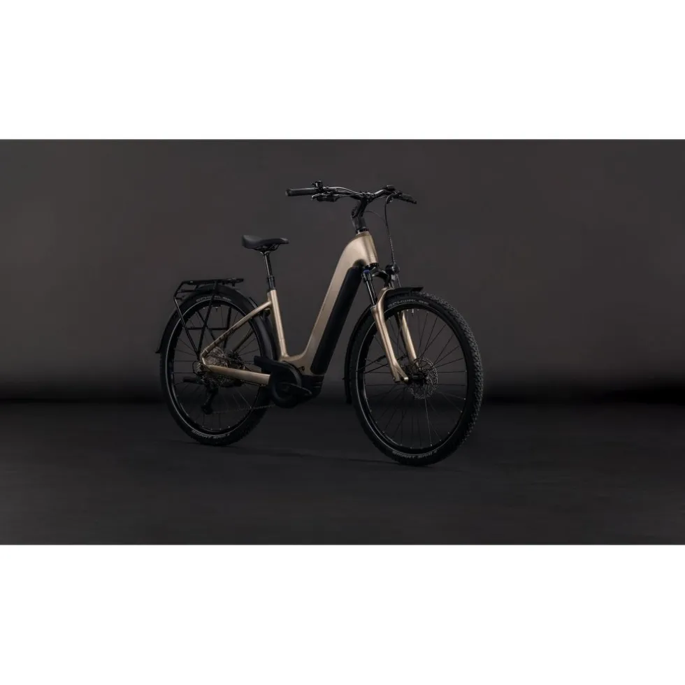 CUBE NURIDE HYBRID Pro 600 - Easy Entry - E-Bike - 2026 - flashstone / chrome