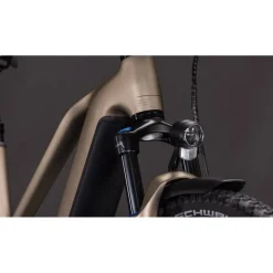 Elektrische Fietsen < CUBE NURIDE HYBRID Pro 600 - Trapeze - E-Bike - 2026 - flashstone / chrome