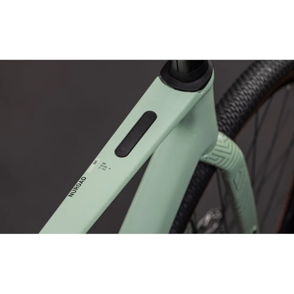 CUBE NUROAD C:62 ONE - Carbon Gravel Bike - 2026 - aloegreen / black