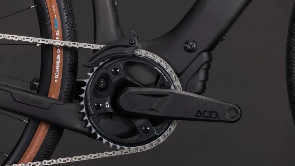 CUBE NUROAD HYBRID C:62 EXC 400X - Carbon Gravel E-Bike - 2026 - blackline