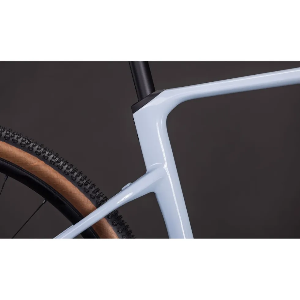 CUBE NUROAD HYBRID C:62 SLX 400X - Carbon Gravel E-Bike - 2026 - iceblue / prism