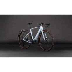 CUBE NUROAD HYBRID C:62 SLX 400X FE - Carbon Gravel E-Bike - 2026 - iceblue / prism