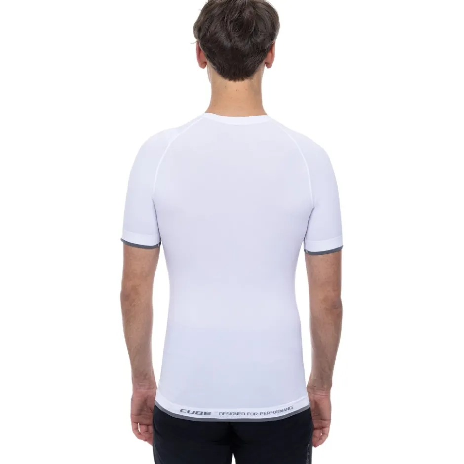Ondershirts < CUBE RACE Be Cool Hemd met Korte Mouwen Heren - wit