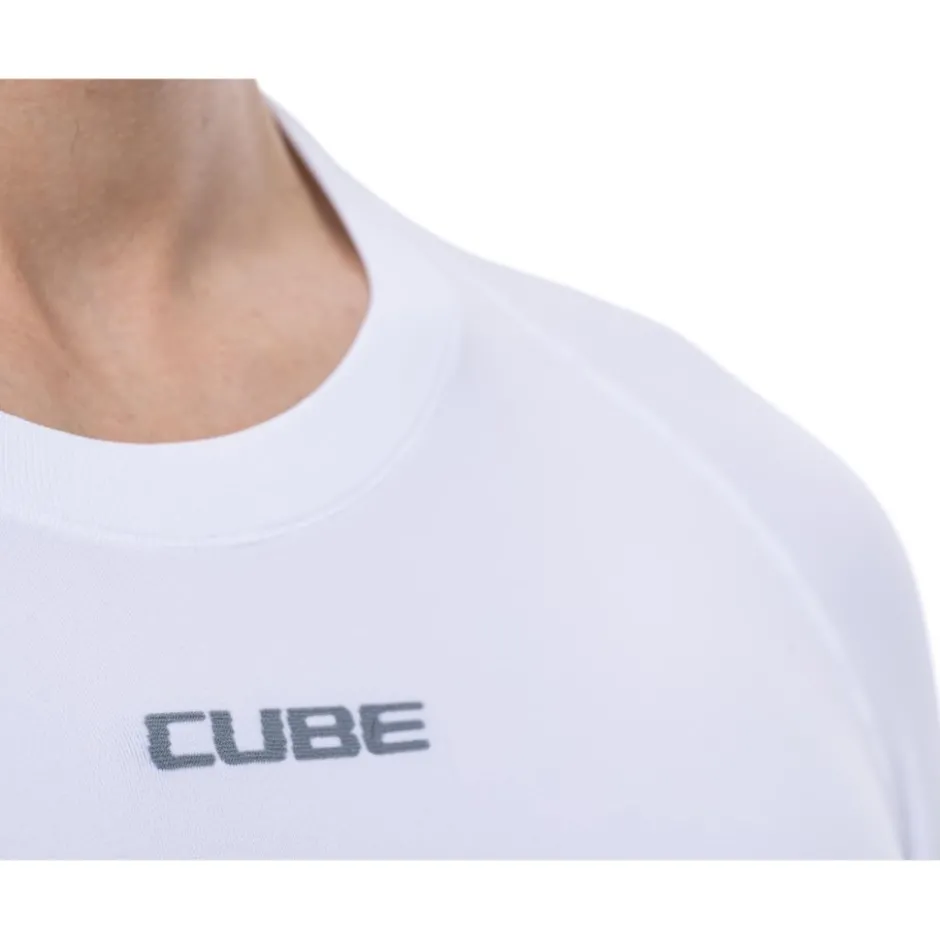 Ondershirts < CUBE RACE Be Cool Hemd met Korte Mouwen Heren - wit