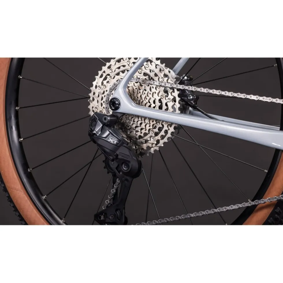 CUBE REACTION C:62 Race - 29" Carbon Mountainbike - 2026 - foggrey / white