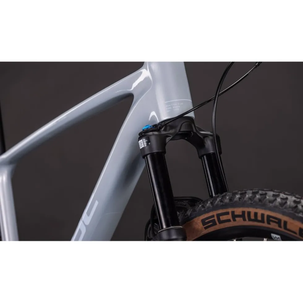 CUBE REACTION C:62 Race - 29" Carbon Mountainbike - 2026 - foggrey / white
