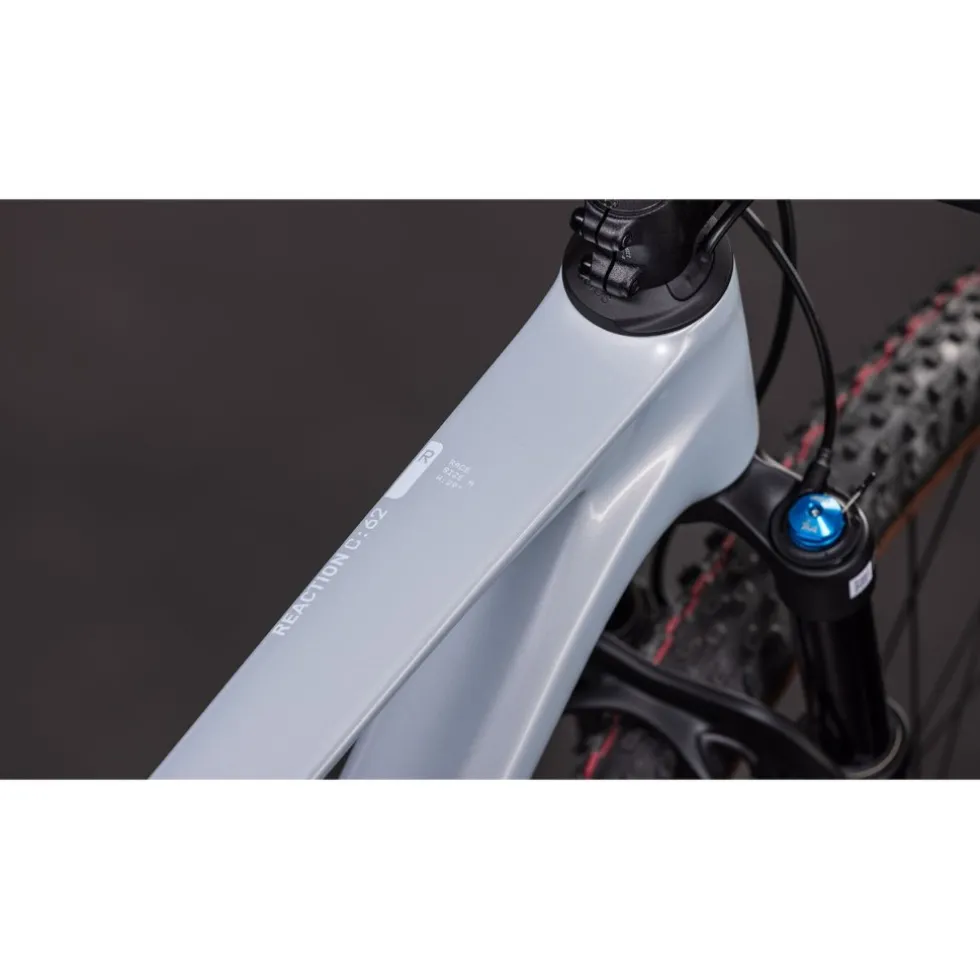 CUBE REACTION C:62 Race - 29" Carbon Mountainbike - 2026 - foggrey / white